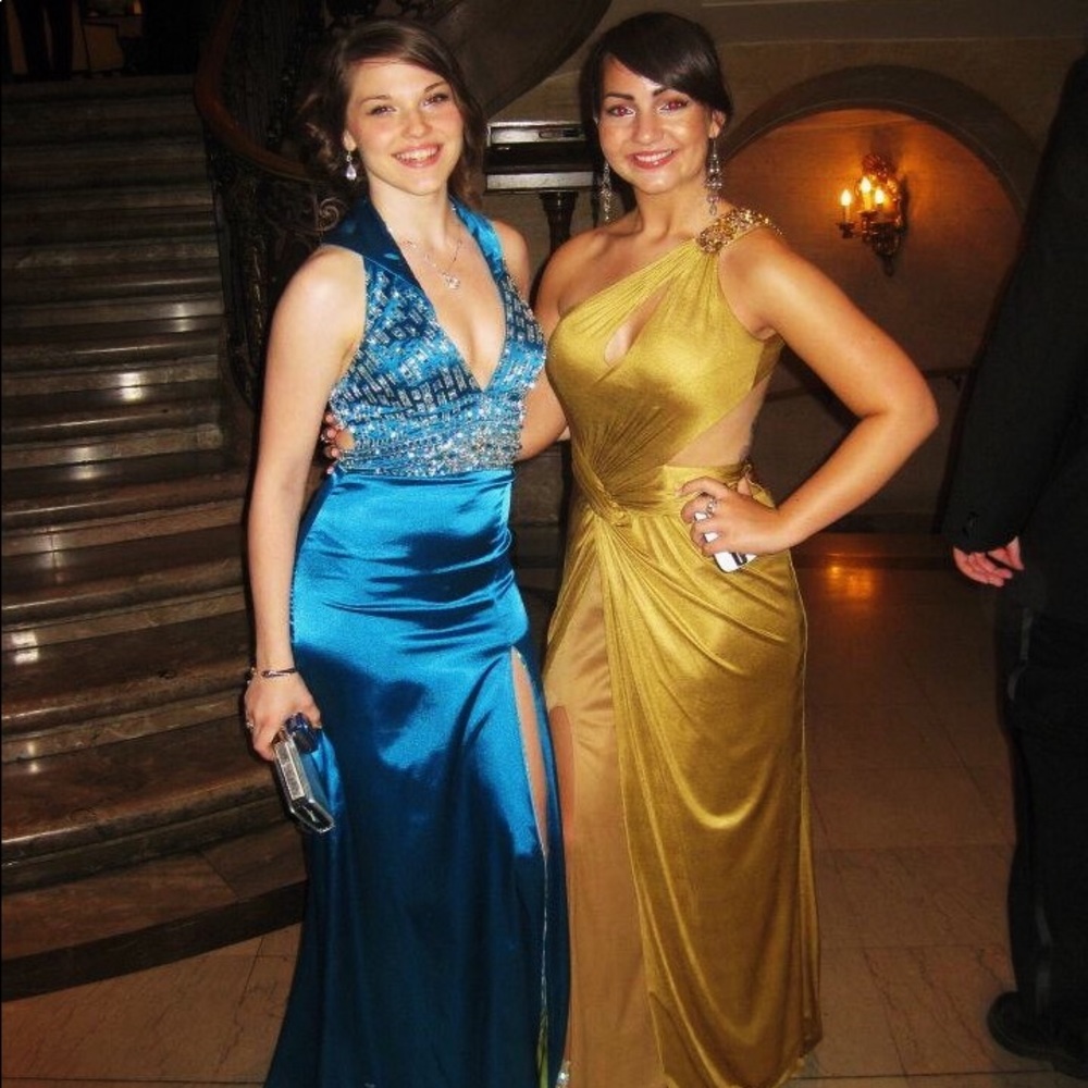 Gold Prom Dress